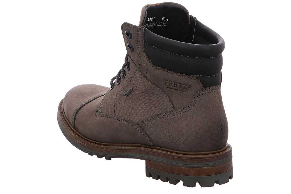 Fretz Men Valerio Boots In Übergrößen Braun 6821.1516-21 Große Herrenschuhe