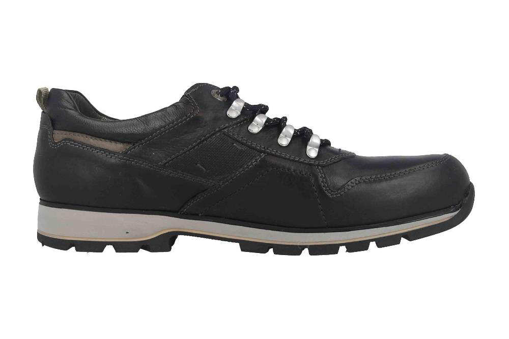 Fretz Men Walk Halbschuhe In Übergrößen Schwarz 3131.6510-51 Große Herrenschuhe