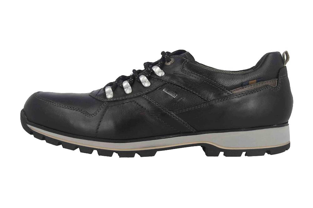 Fretz Men Walk Halbschuhe in Übergrößen Schwarz 3131.6510-51 große Herrenschuhe