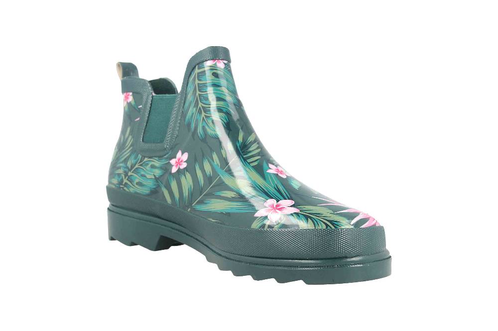 Freyling Gummistiefel In Übergrößen Grün KLSS21-45-F-1 Große Damenschuhe