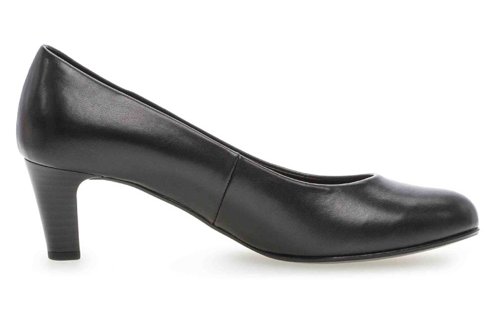 Gabor Basic Pumps In Übergrößen Schwarz 25.300.87 Große Damenschuhe