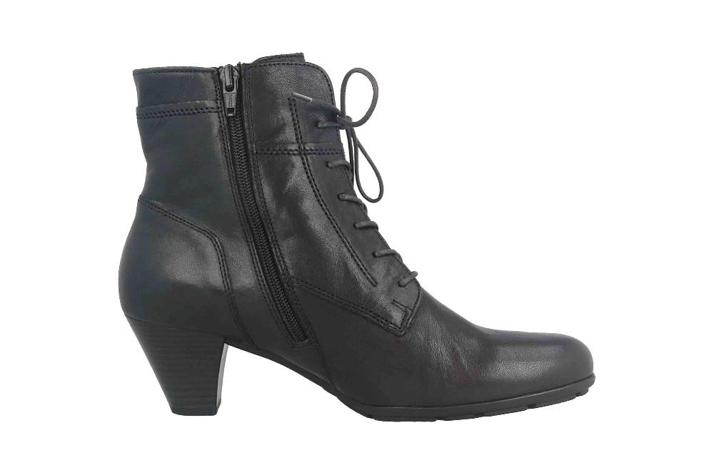 Gabor Basic Stiefeletten In Übergrößen Blau 55.644.56 Große Damenschuhe