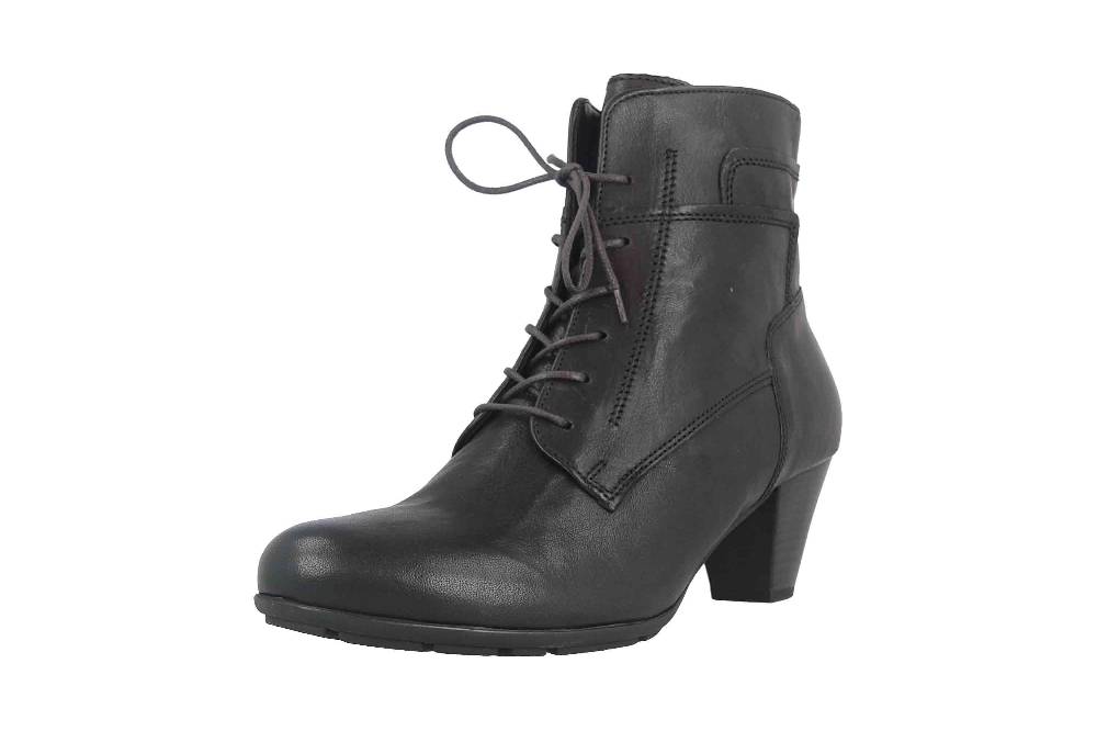 Gabor Basic Stiefeletten In Übergrößen Blau 55.644.56 Große Damenschuhe