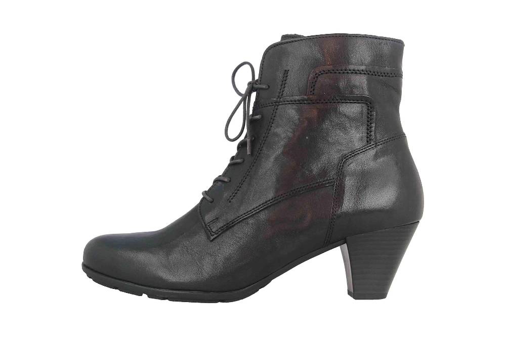 Gabor Basic Stiefeletten in Übergrößen Blau 55.644.56 große Damenschuhe