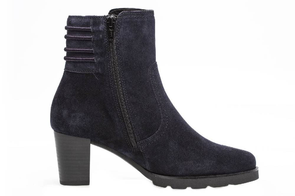 Gabor Basic Stiefeletten In Übergrößen Blau 95.744.16 Große Damenschuhe