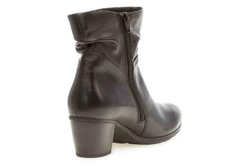 Gabor Basic Stiefeletten In Übergrößen Schwarz 35.522.27 Große Damenschuhe