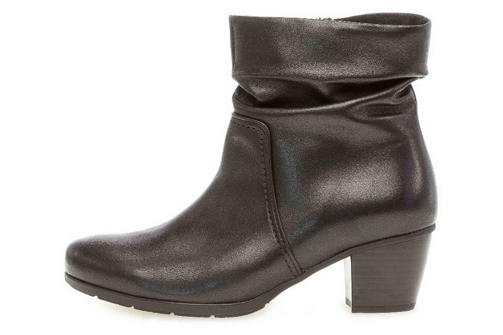 Gabor Basic Stiefeletten in Übergrößen Schwarz 35.522.27 große Damenschuhe