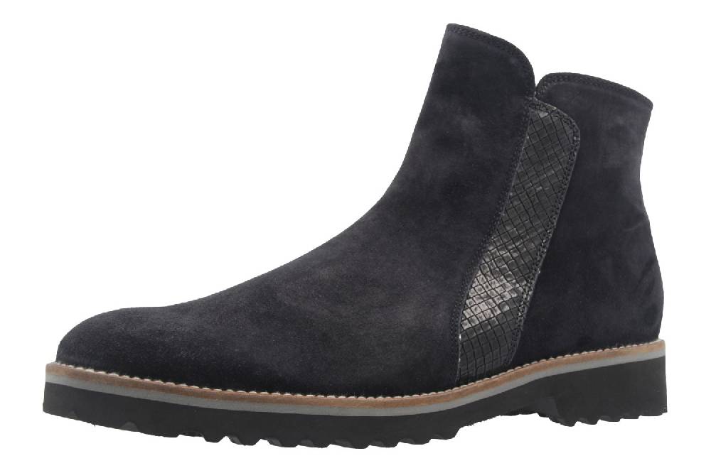 Gabor Boots in Übergrößen Blau 51.682.16 große Damenschuhe