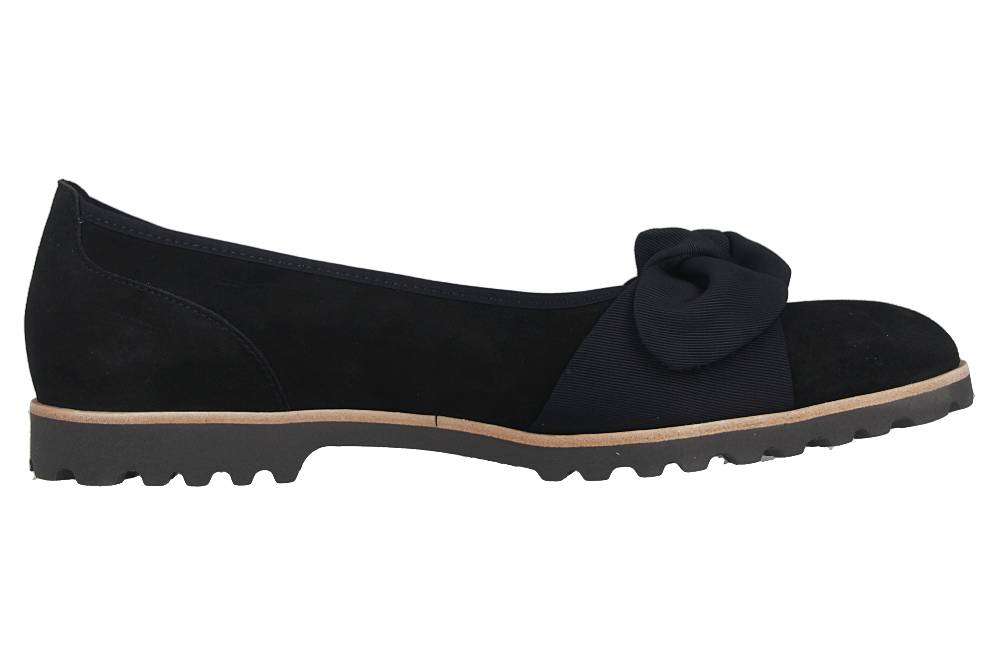 Gabor Casual Ballerinas In Übergrößen Blau 44.103.16 Große Damenschuhe