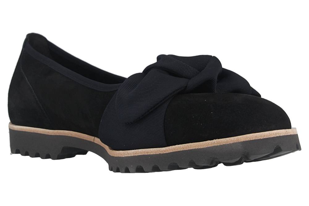 Gabor Casual Ballerinas In Übergrößen Blau 44.103.16 Große Damenschuhe