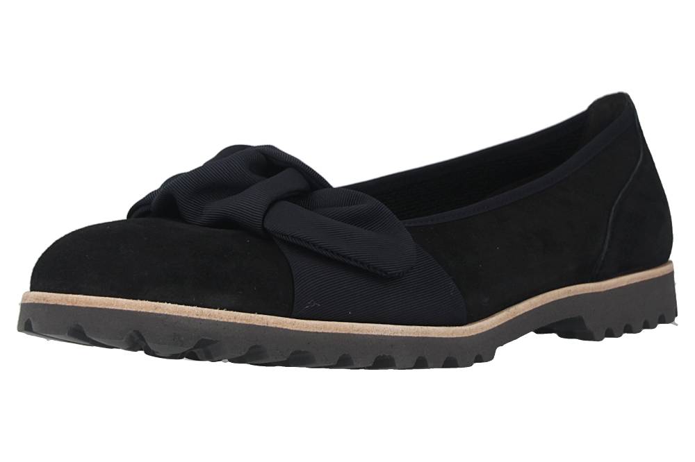 Gabor Casual Ballerinas In Übergrößen Blau 44.103.16 Große Damenschuhe