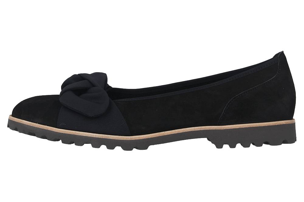 Gabor Casual Ballerinas in Übergrößen Blau 44.103.16 große Damenschuhe