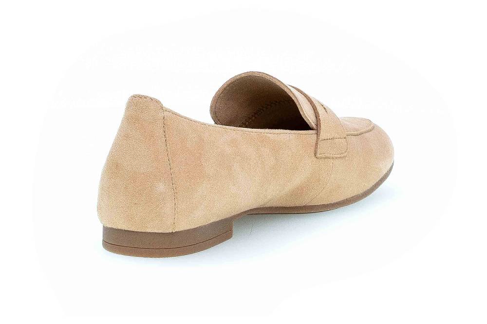 Gabor Casual Slipper In Übergrößen Braun 64.213.14 Große Damenschuhe