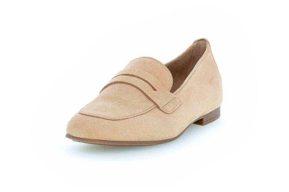 Gabor Casual Slipper In Übergrößen Braun 64.213.14 Große Damenschuhe