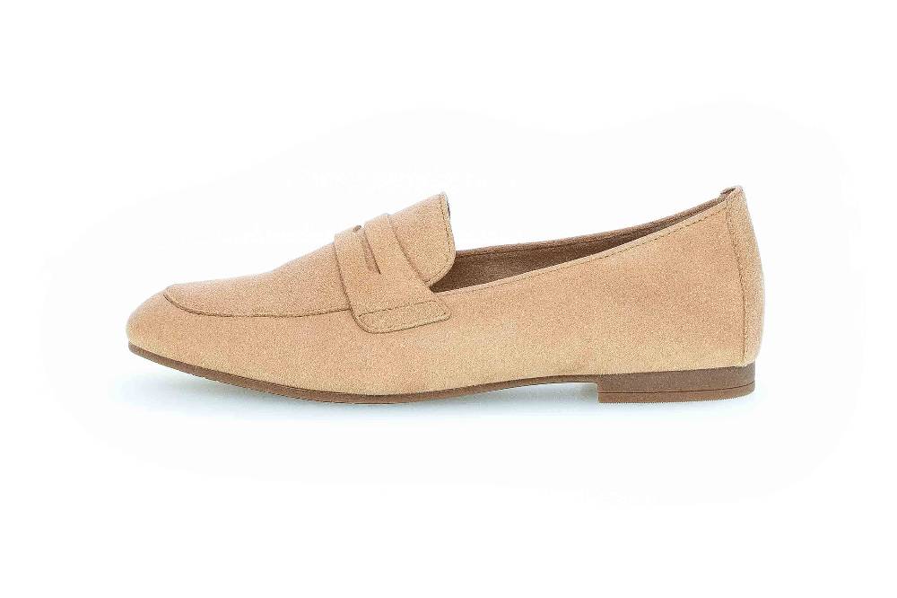 Gabor Casual Slipper in Übergrößen Braun 64.213.14 große Damenschuhe