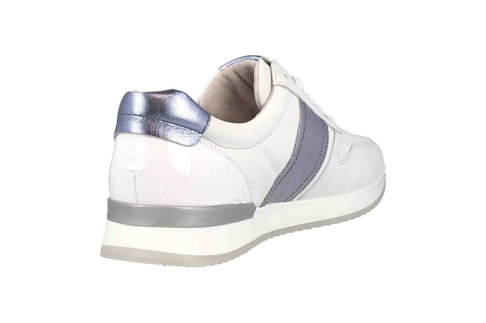 Gabor Casual Sneaker In Übergrößen Weiss 24.421.26 Große Damenschuhe