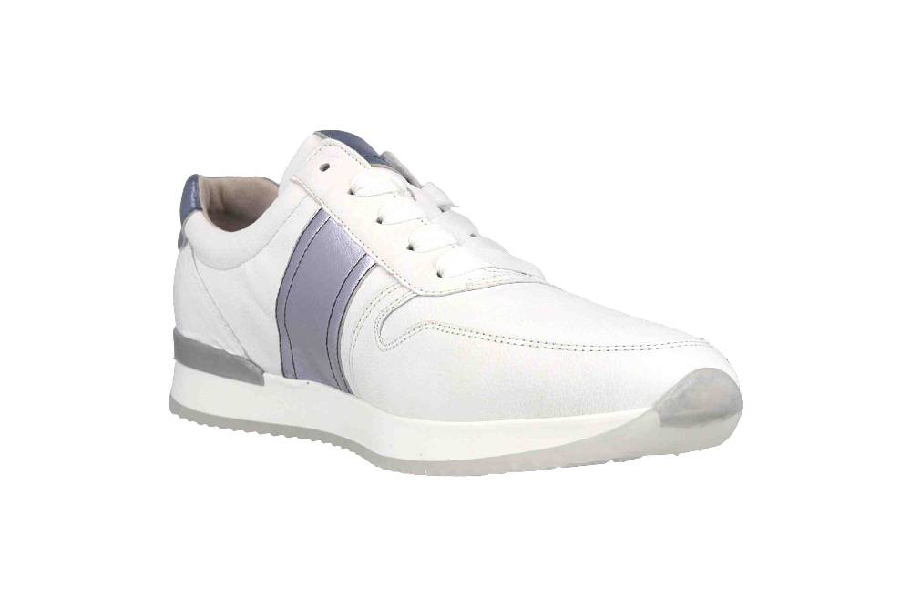 Gabor Casual Sneaker In Übergrößen Weiss 24.421.26 Große Damenschuhe