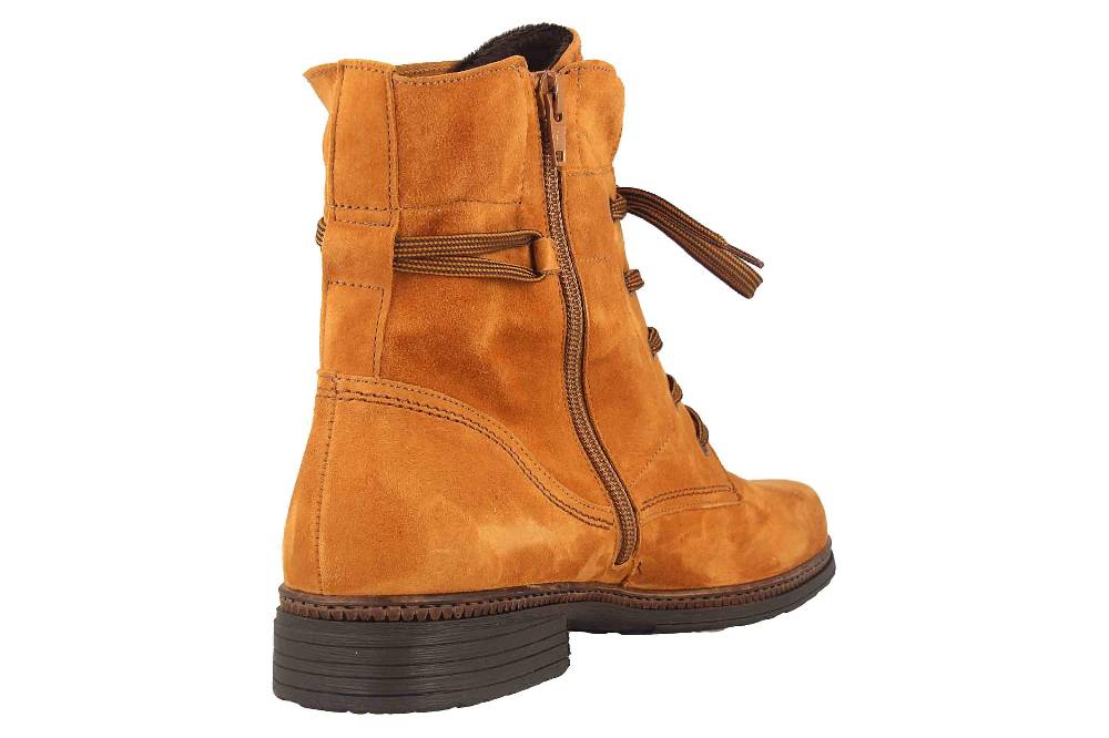 Gabor Casual Stiefel In Übergrößen Gelb 54.674.13 Große Damenschuhe