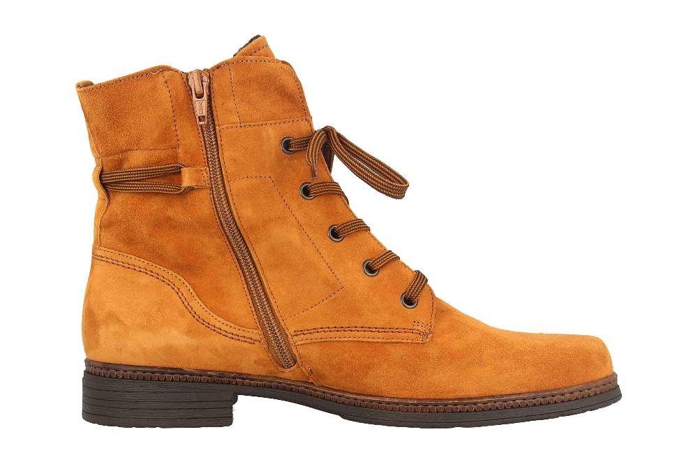 Gabor Casual Stiefel In Übergrößen Gelb 54.674.13 Große Damenschuhe