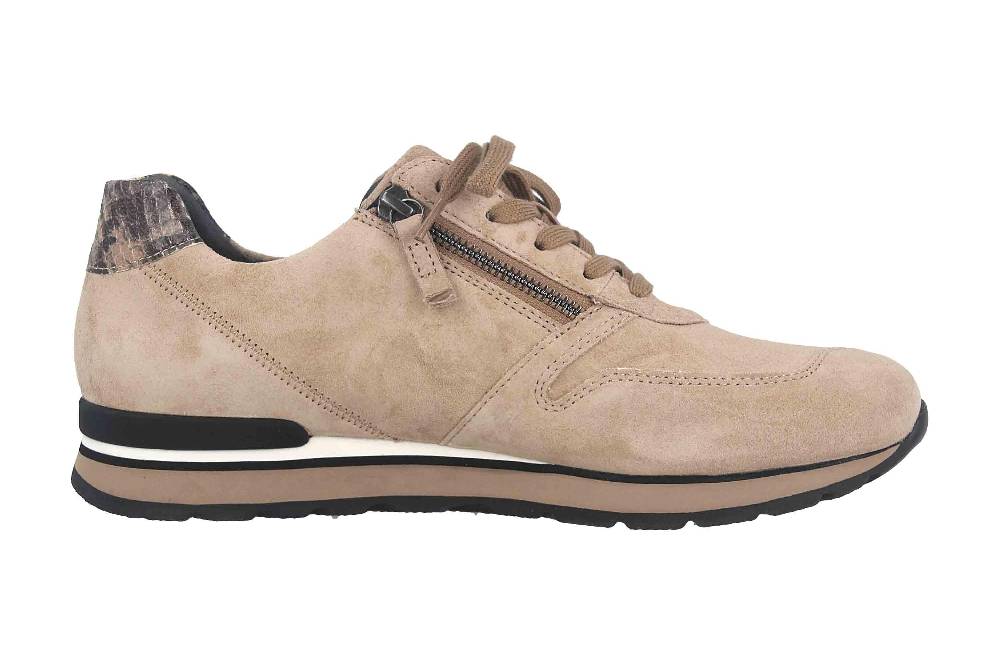 Gabor Comfort Basic Halbschuhe In Übergrößen Beige 56.369.32 Große Damenschuhe