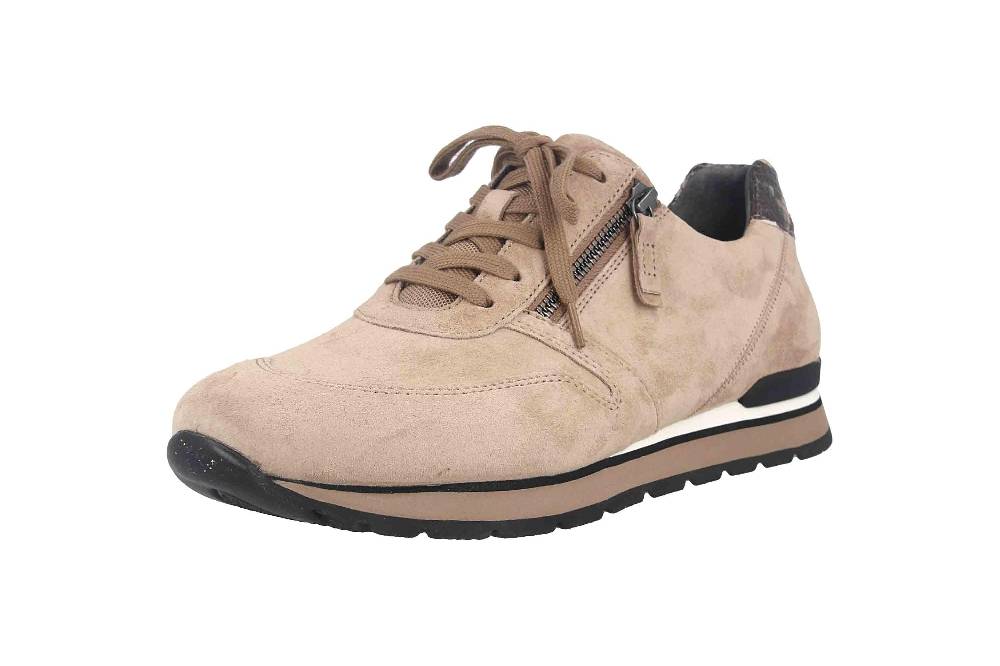 Gabor Comfort Basic Halbschuhe In Übergrößen Beige 56.369.32 Große Damenschuhe