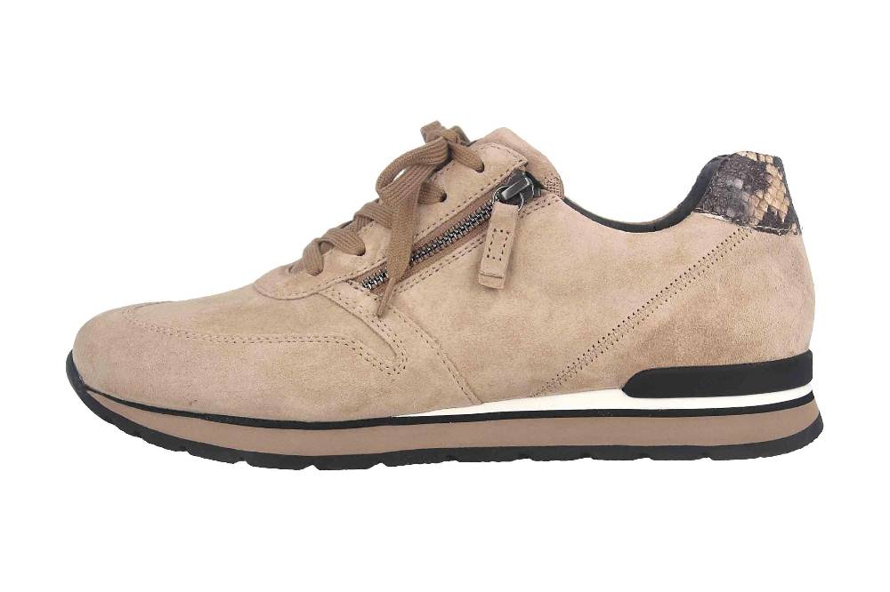 Gabor Comfort Basic Halbschuhe In Übergrößen Beige 56.369.32 Große Damenschuhe