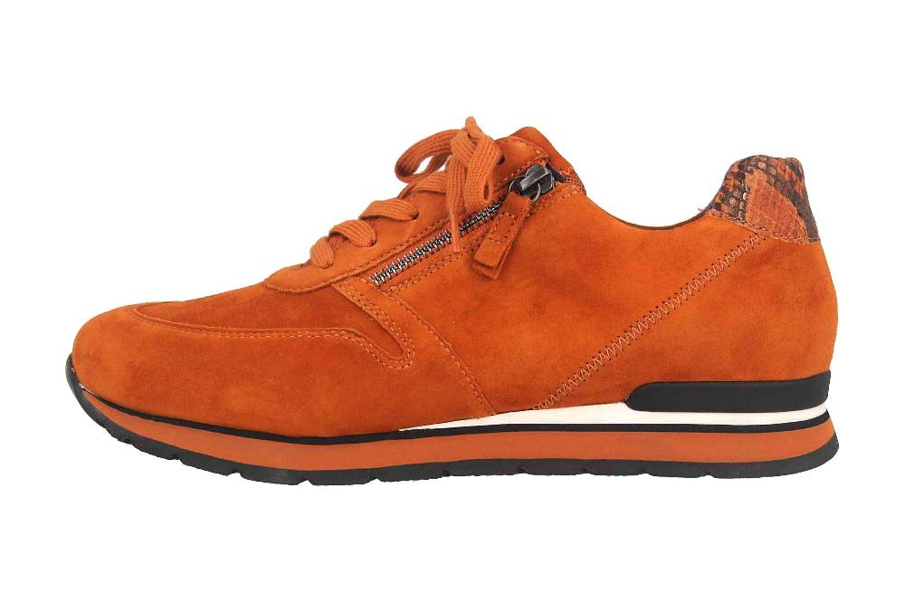 Gabor Comfort Basic Halbschuhe in Übergrößen Braun 56.369.42 große Damenschuhe