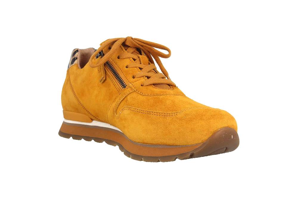 Gabor Comfort Basic Halbschuhe In Übergrößen Gelb 56.369.40 Große Damenschuhe