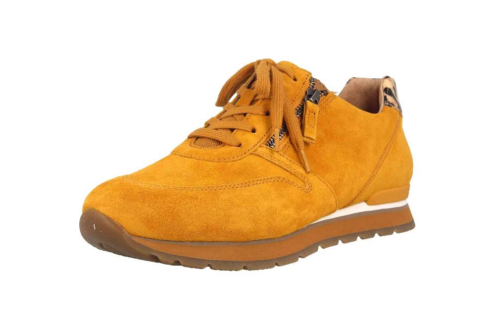 Gabor Comfort Basic Halbschuhe In Übergrößen Gelb 56.369.40 Große Damenschuhe