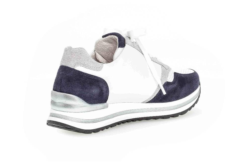 Gabor Comfort Basic Halbschuhe In Übergrößen Weiß 66.528.51 Große Damenschuhe