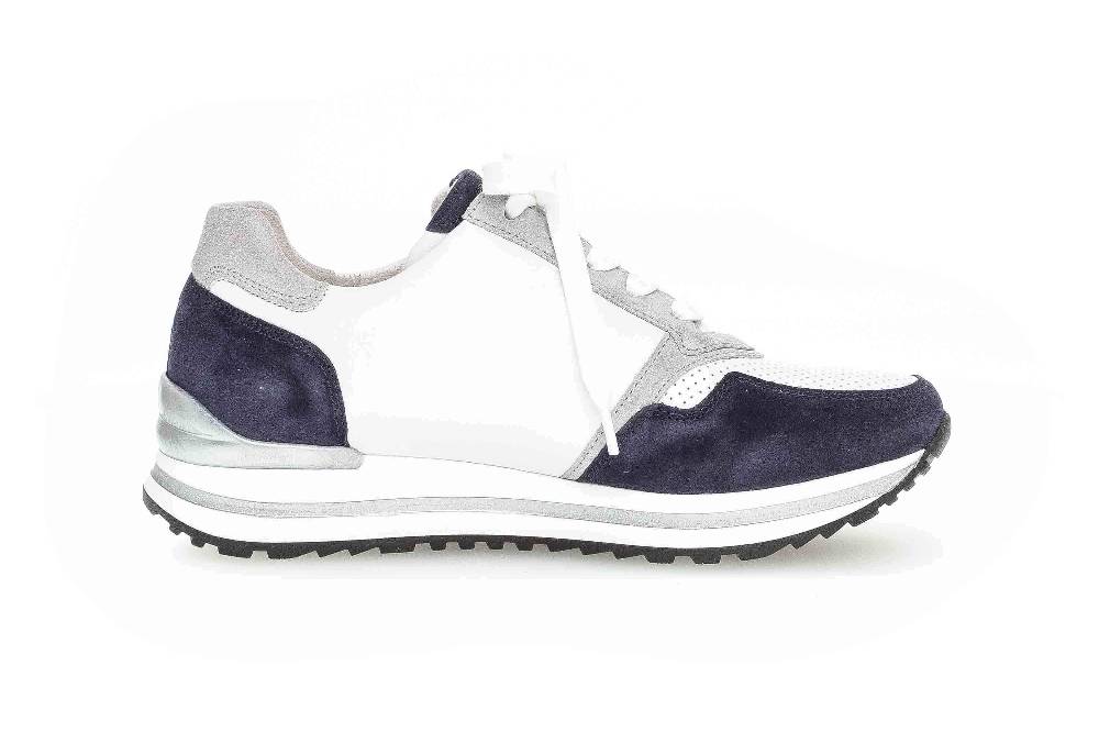 Gabor Comfort Basic Halbschuhe In Übergrößen Weiß 66.528.51 Große Damenschuhe