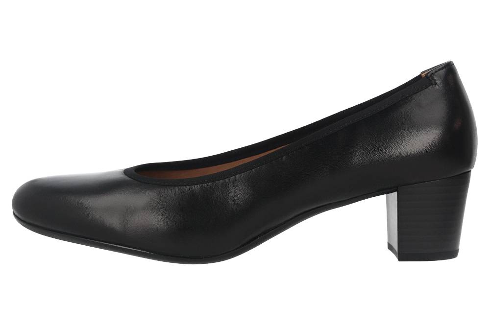 Gabor Comfort Basic Pumps in Übergrößen Schwarz 45.480.27 große Damenschuhe