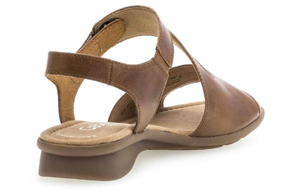 Gabor Comfort Basic Sandaletten In Übergrößen Braun 26.063.54 Große Damenschuhe