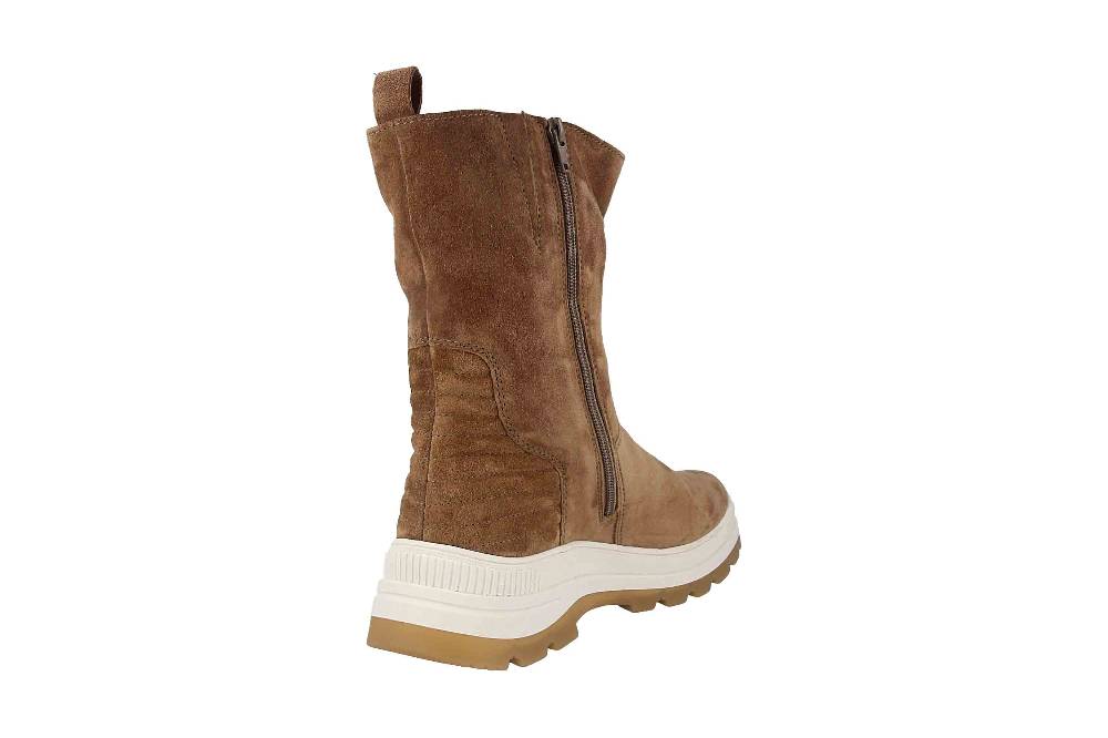 Gabor Comfort Basic Stiefel In Übergrößen Braun 76.572.35 Große Damenschuhe