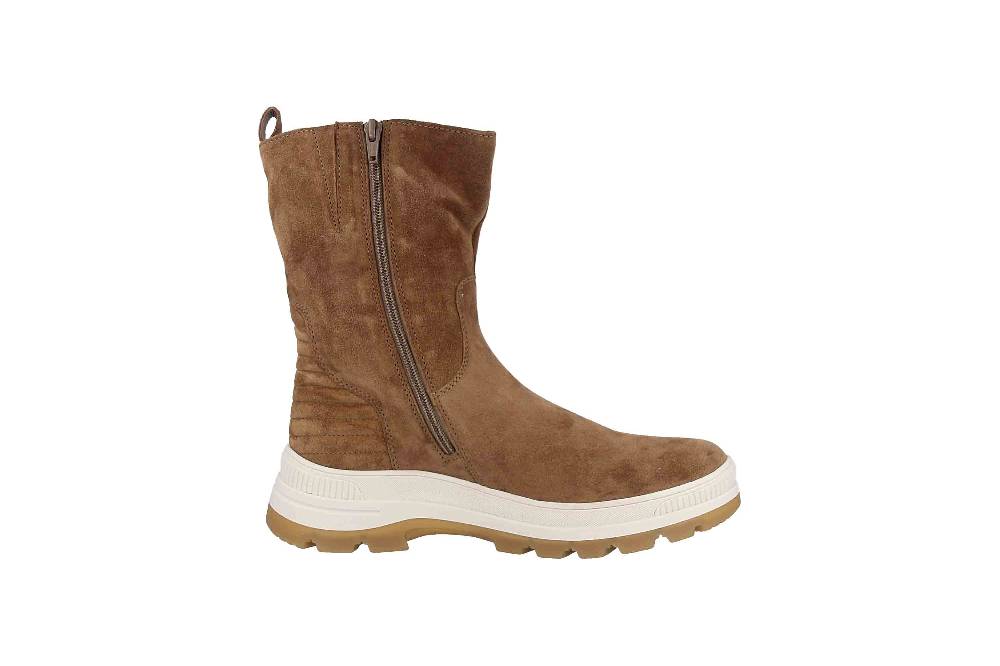 Gabor Comfort Basic Stiefel In Übergrößen Braun 76.572.35 Große Damenschuhe
