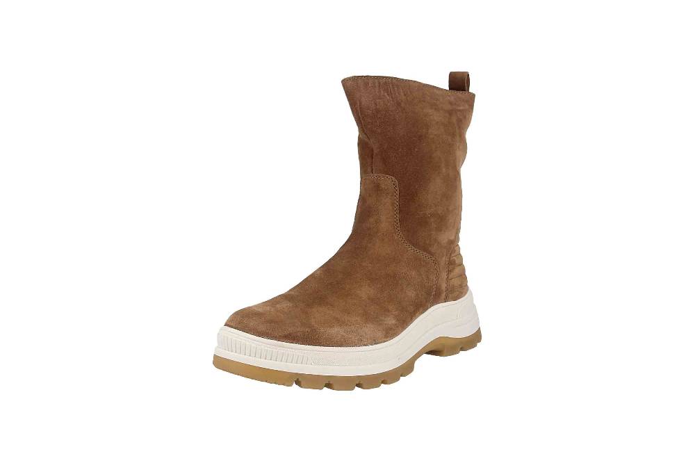 Gabor Comfort Basic Stiefel In Übergrößen Braun 76.572.35 Große Damenschuhe