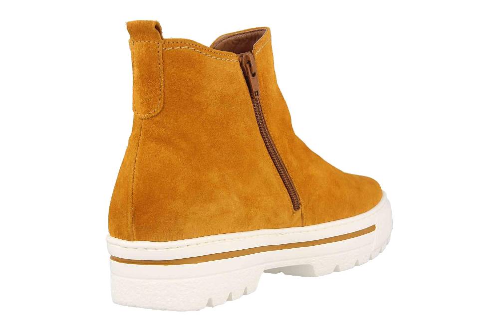 Gabor Comfort Basic Stiefeletten In Übergrößen Beige 56.501.30 Große Damenschuhe