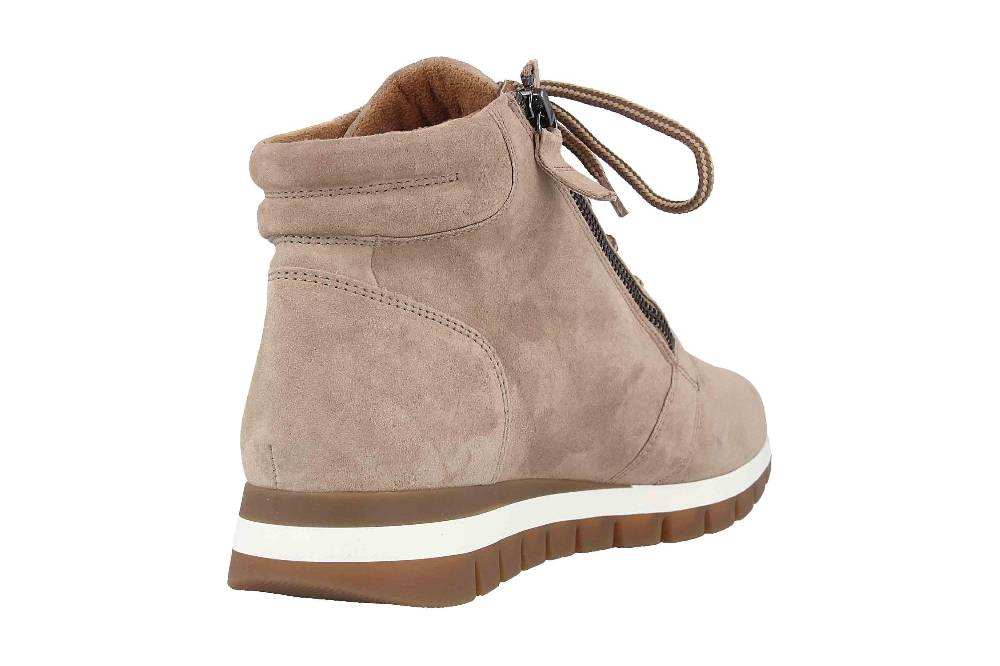 Gabor Comfort Basic Stiefeletten In Übergrößen Beige 56.458.33 Große Damenschuhe