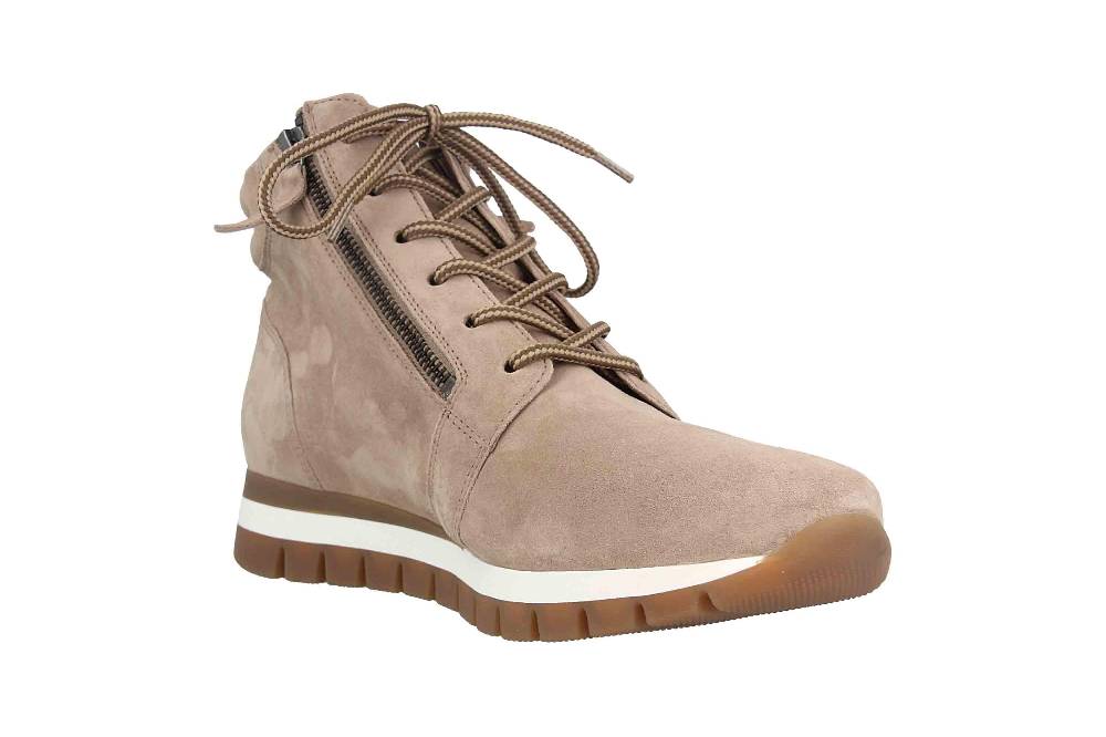 Gabor Comfort Basic Stiefeletten In Übergrößen Beige 56.458.33 Große Damenschuhe