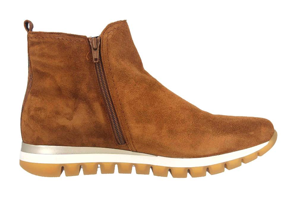 Gabor Comfort Basic Stiefeletten In Übergrößen Beige 56.451.43 Große Damenschuhe