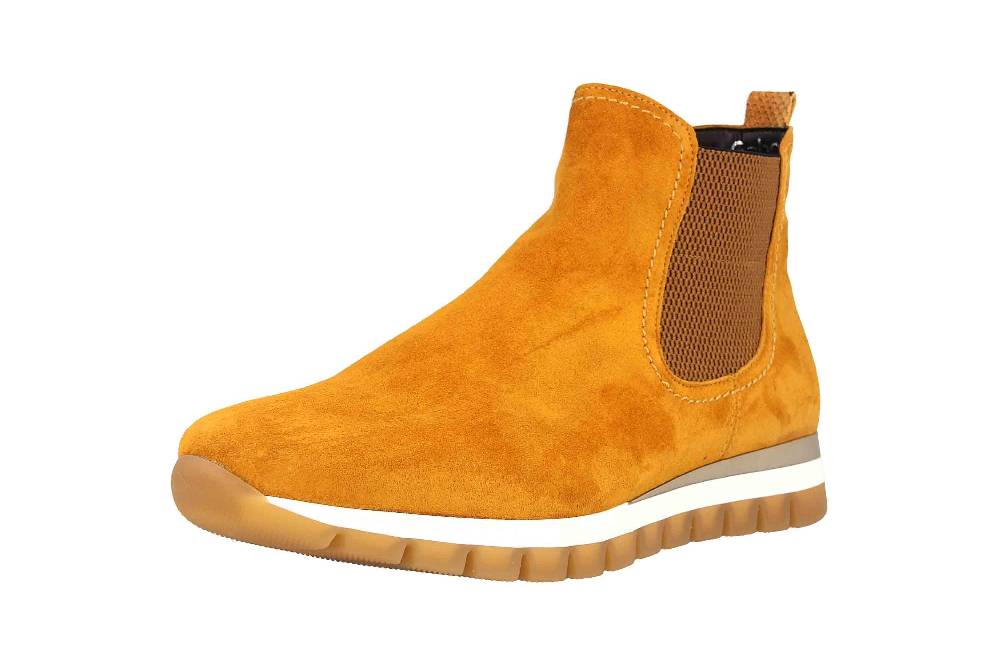 Gabor Comfort Basic Stiefeletten In Übergrößen Beige 56.451.30 Große Damenschuhe