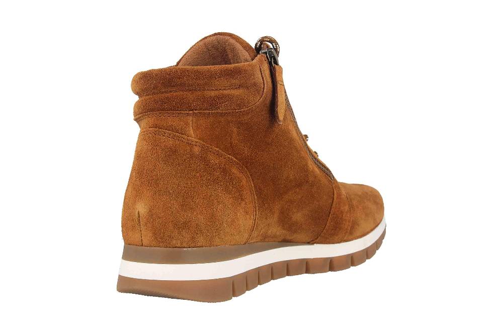 Gabor Comfort Basic Stiefeletten In Übergrößen Beige 56.458.32 Große Damenschuhe