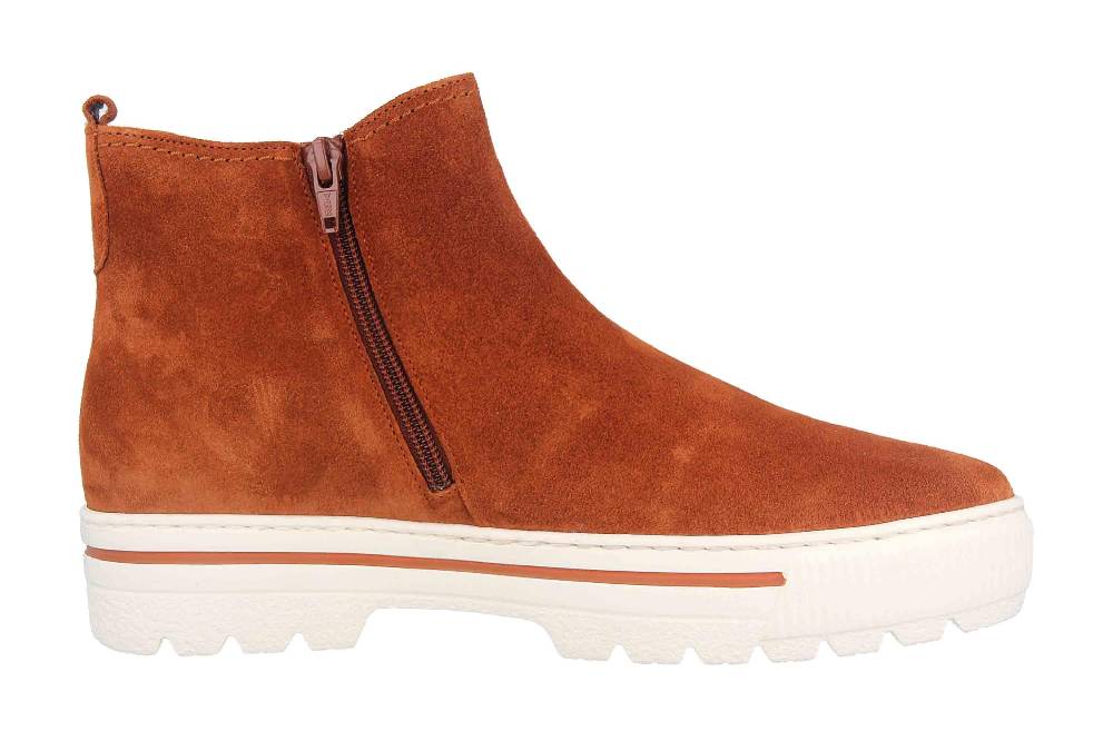 Gabor Comfort Basic Stiefeletten In Übergrößen Braun 56.501.31 Große Damenschuhe