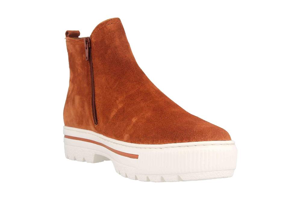 Gabor Comfort Basic Stiefeletten In Übergrößen Braun 56.501.31 Große Damenschuhe