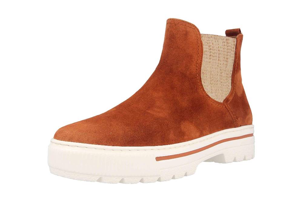 Gabor Comfort Basic Stiefeletten In Übergrößen Braun 56.501.31 Große Damenschuhe