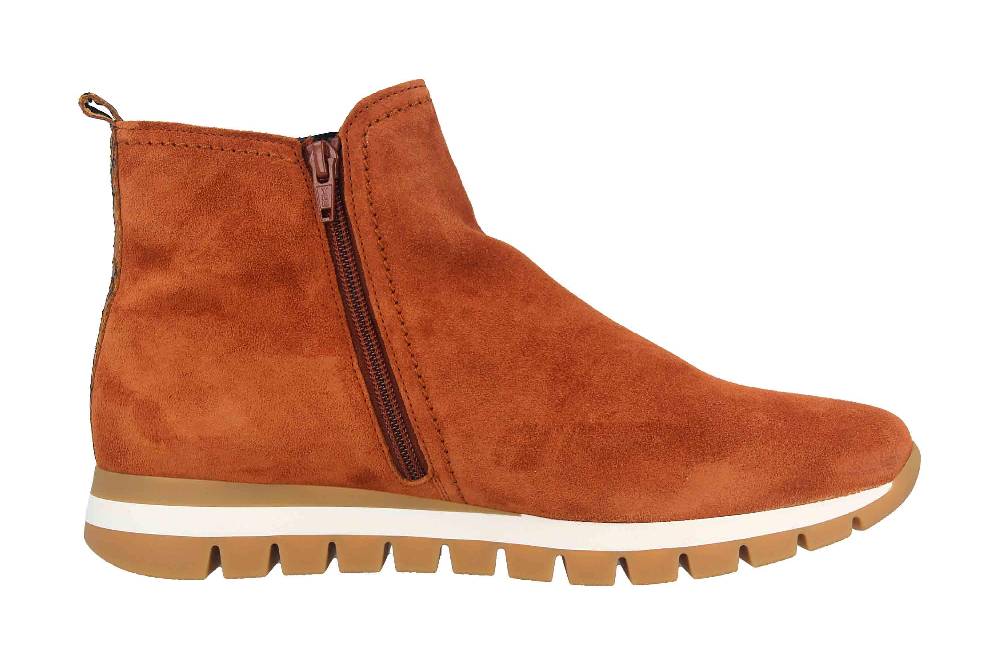 Gabor Comfort Basic Stiefeletten In Übergrößen Braun 56.451.31 Große Damenschuhe