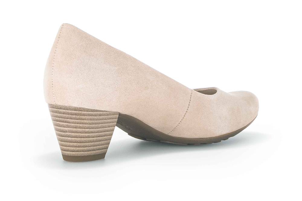 Gabor Comfort Pumps In Übergrößen Beige 02.120.33 Große Damenschuhe