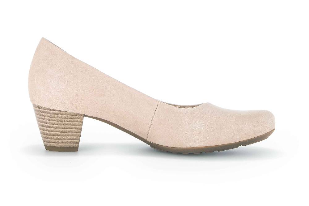 Gabor Comfort Pumps In Übergrößen Beige 02.120.33 Große Damenschuhe
