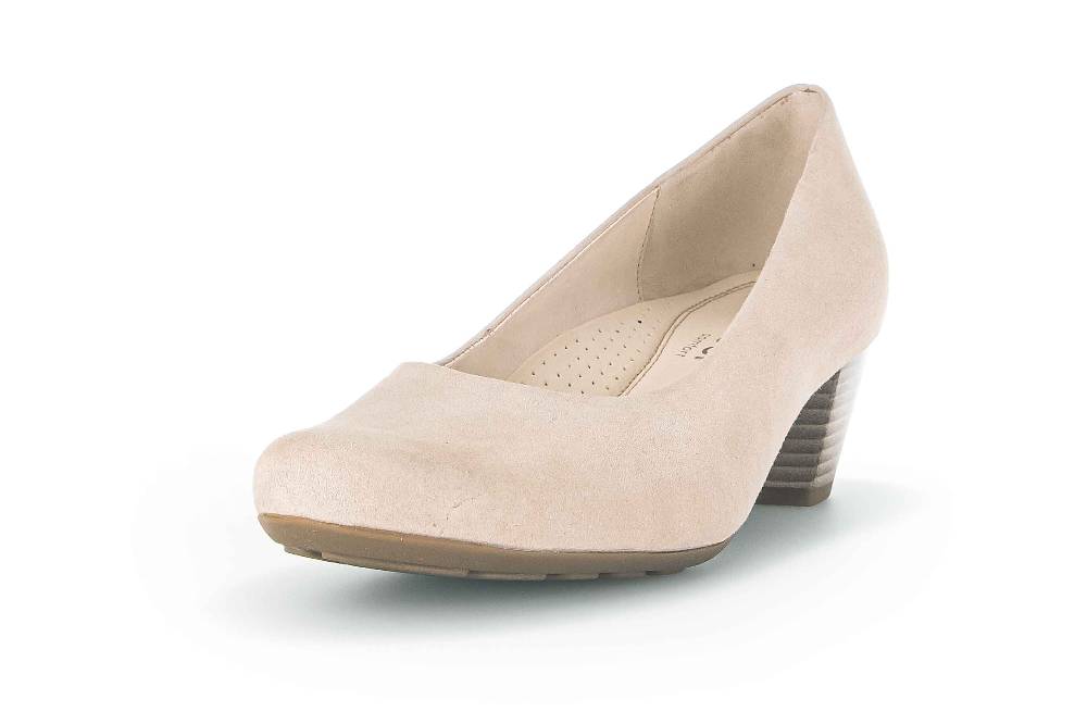 Gabor Comfort Pumps In Übergrößen Beige 02.120.33 Große Damenschuhe