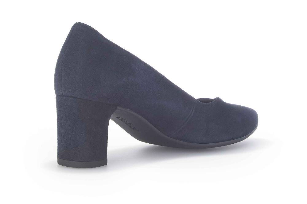 Gabor Comfort Pumps In Übergrößen Blau 22.152.46 Große Damenschuhe
